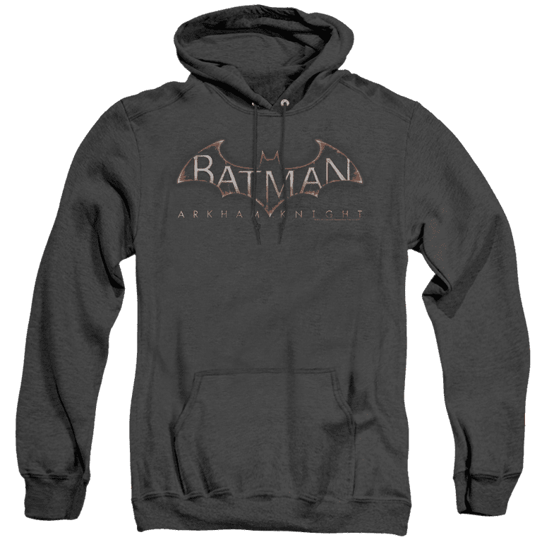 Batman Arkham Knight Logo Heather Pullover Hoodie Walmart