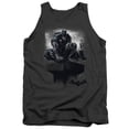 thumbnail image 1 of Batman Arkham Knight Perched Adult Tank Top Charcoal, 1 of 1