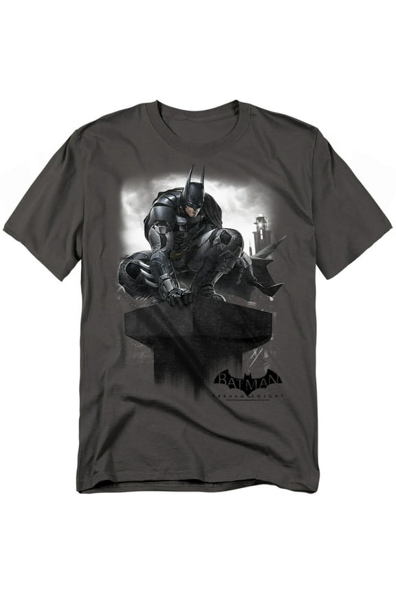 Arkham Knight Perched Mens Short Sleeve Shirt
