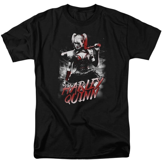 Batman Arkham Knight Quinn City Officially Licensed Adult T-Shirt 3XL