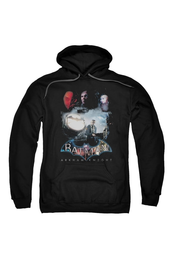 Batman Men's Villain Storm Hooded Sweatshirt Black