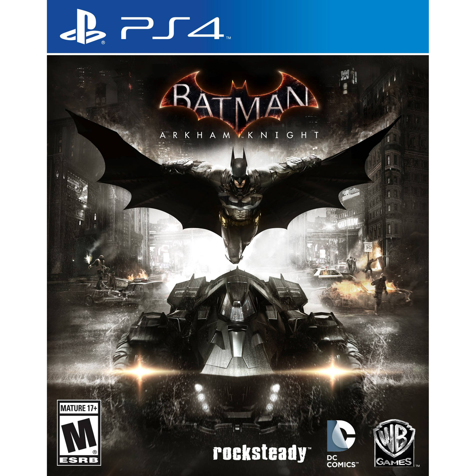 Batman Arkham Knight, Warner, PlayStation 4, 883929412044 - image 1 of 9