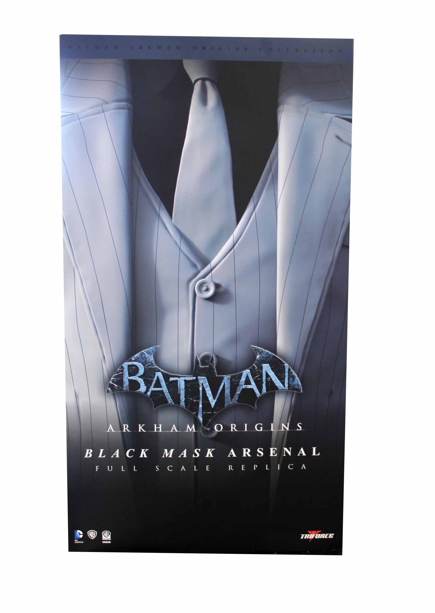 Batman Arkham Origins Black Mask Arsenal Full Scale Replica 