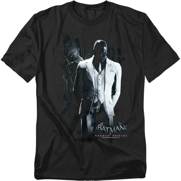 Batman Arkham Origins T-Shirt Black Mask Unisex Graphic Tee For Men & Women