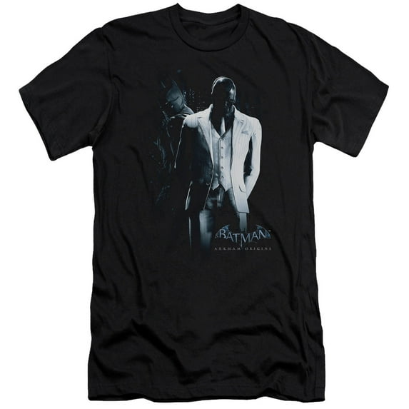 Batman Arkham Origins - Black Mask - Premium Slim Fit Short Sleeve Shirt - XX-Large