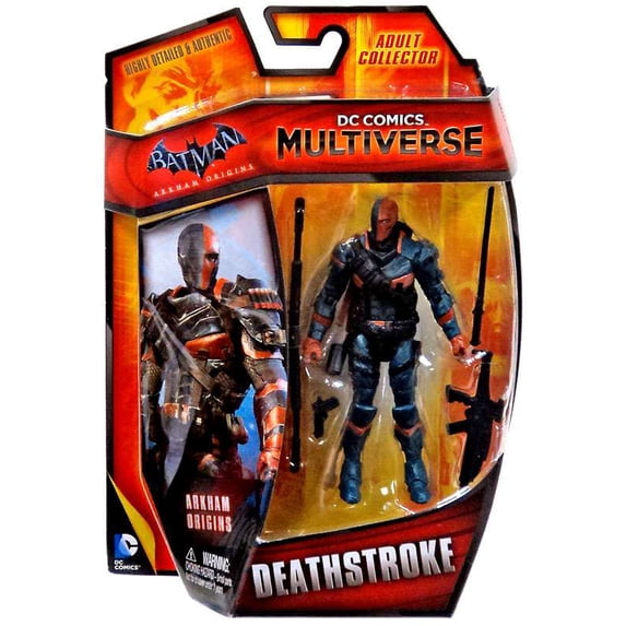 Batman Arkham Origins DC Comics Multiverse Deathstroke 4 Action Figure ...