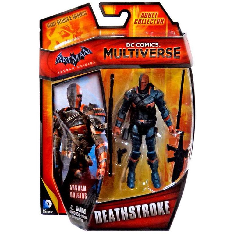 BATMAN: ARKHAM ORIGINS DEATHSTROKE フィギュア Batman Arkham Origins DC Comics Multiverse Deathstroke 4 Action