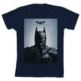 thumbnail image 1 of Batman Arkham Origins Damaged Suit Boy's Navy T-shirt-XL, 1 of 2