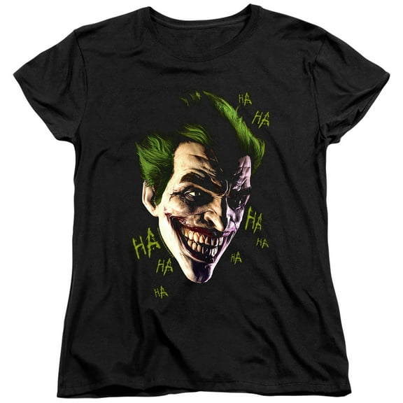 Batman Arkham Origins - Joker Grim - Women's Short Sleeve Shirt - Small