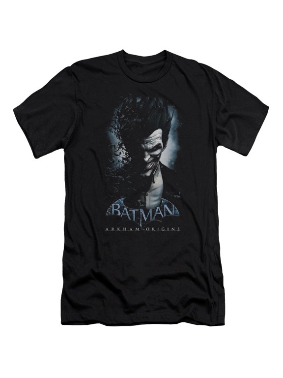 Batman Arkham Origins Joker Mens Slim Fit Shirt