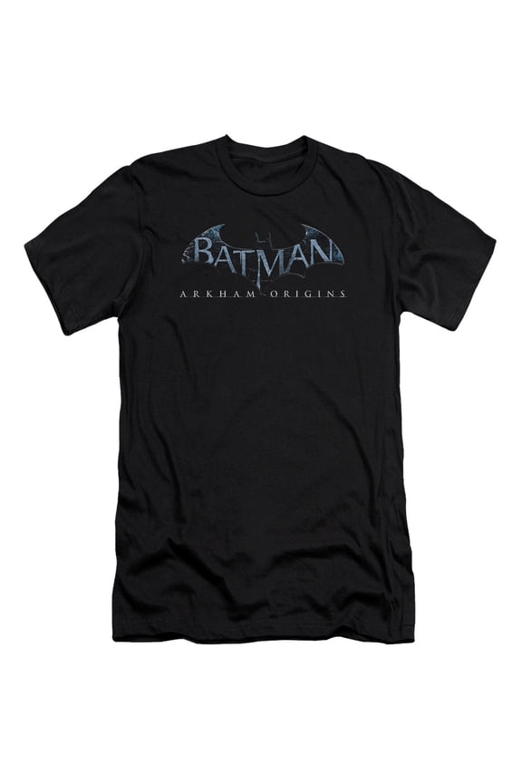 Batman Arkham Origins Logo Mens Slim Fit Shirt