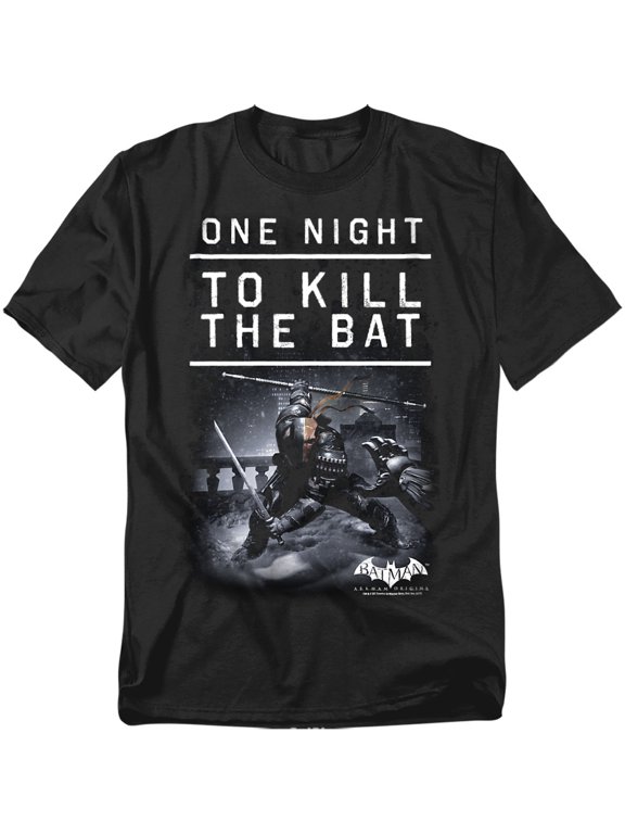 Batman Arkham Origins One Night Mens Short Sleeve Shirt
