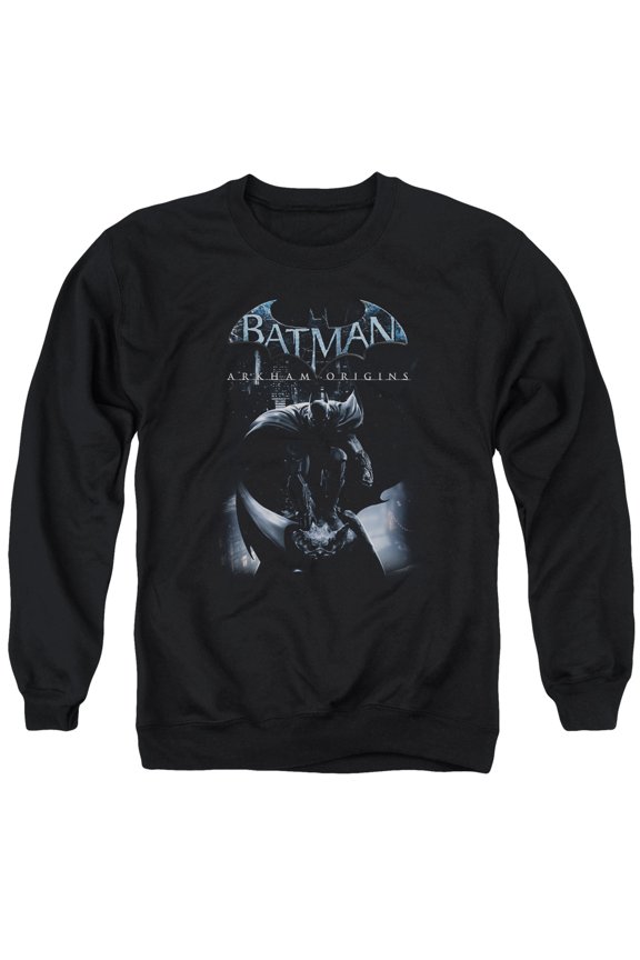 Batman Arkham Origins - Perched Cat - Crewneck Sweatshirt - Large