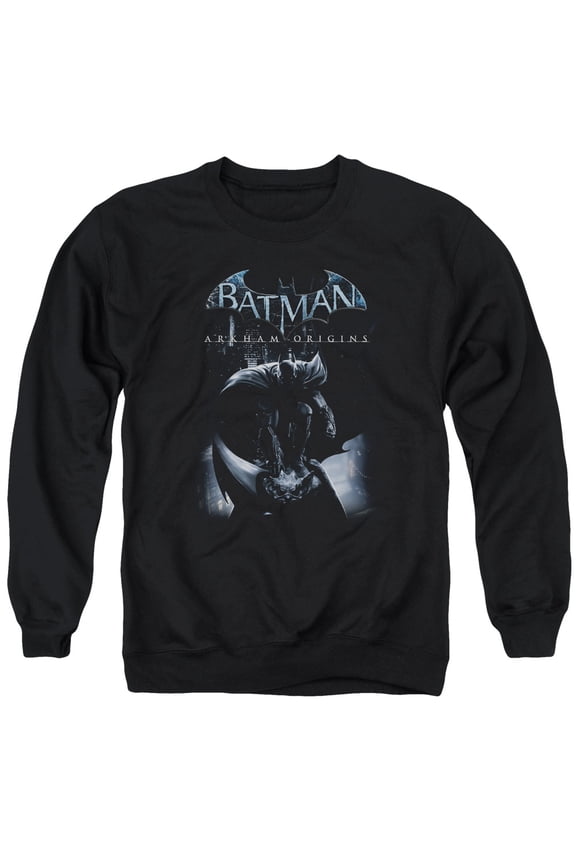 Batman Arkham Origins - Perched Cat - Crewneck Sweatshirt - Small
