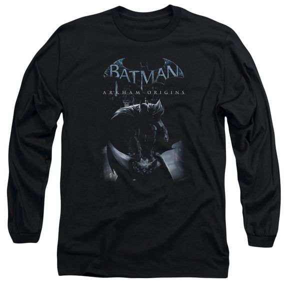 Batman Arkham Origins - Perched Cat - Long Sleeve Shirt - Large