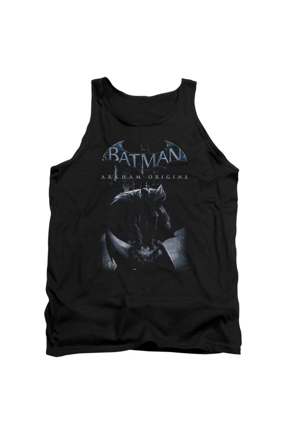 Batman Men's  Perched Cat Mens Tank Black