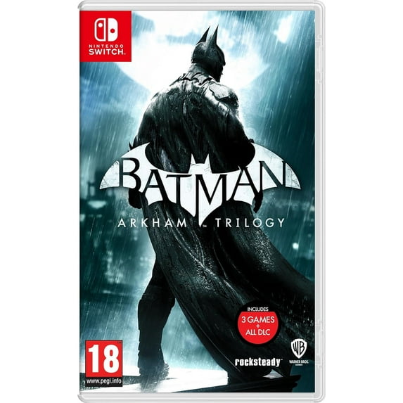 Batman Arkham Trilogy Video Game - Nintendo Switch