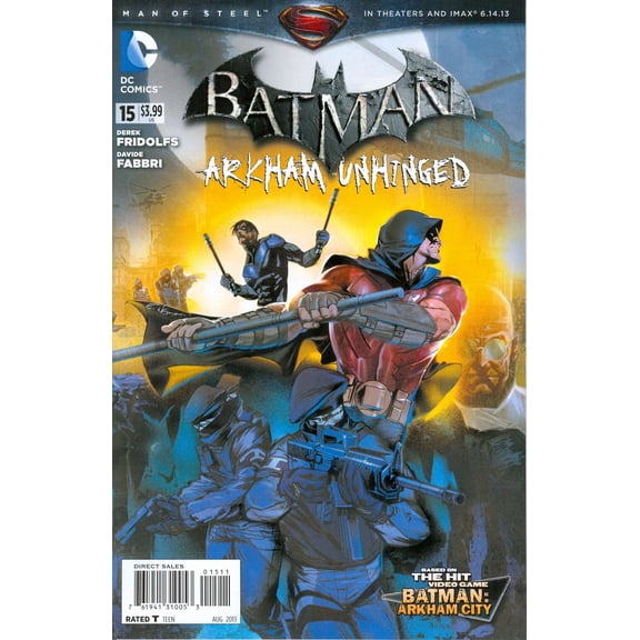 Batman: Arkham Unhinged #15 VF ; DC Comic Book