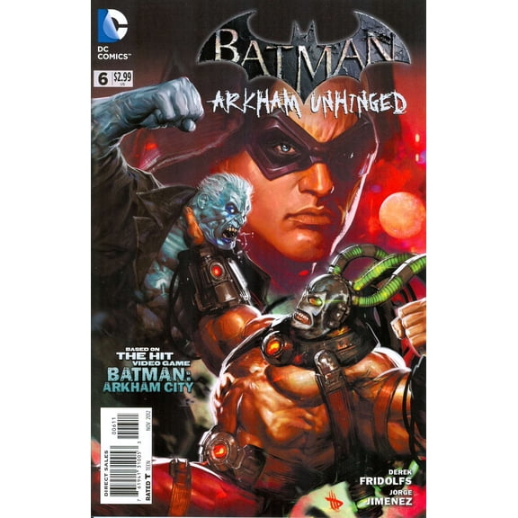 Batman: Arkham Unhinged #6 VF ; DC Comic Book
