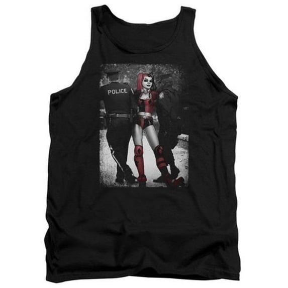Batman-Arrest - Adult Tank Top - Black- Large