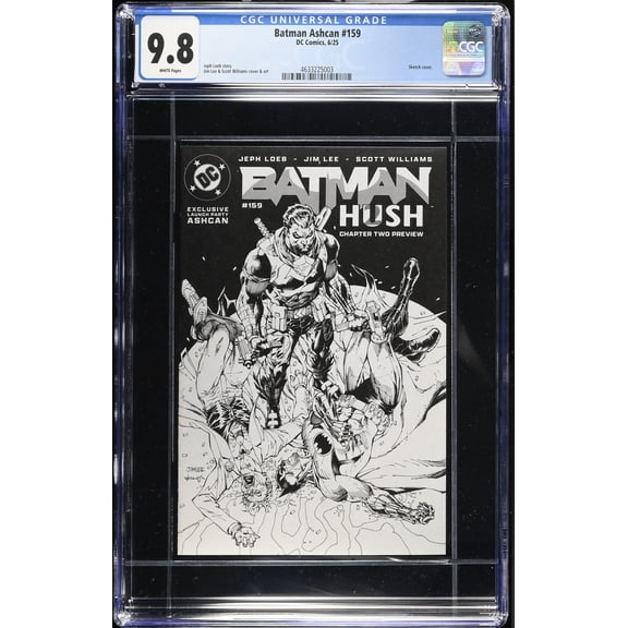 Batman Ashcan #159 - CGC 9.8 Comic Book