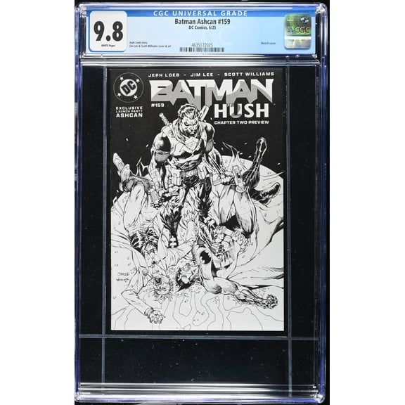 Batman Ashcan #159 - CGC 9.8 Comic Book