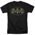 thumbnail image 1 of Batman Aztec Fill S/S Adult 18/1 T-Shirt Black, 1 of 1