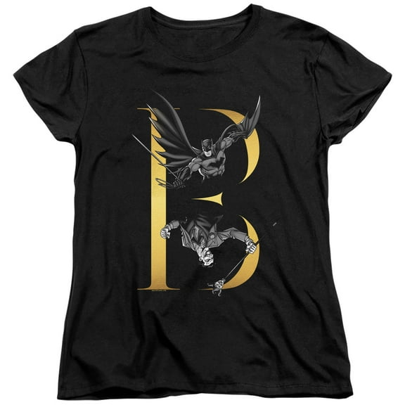 Batman - B - Women's Short Sleeve Shirt - Medium