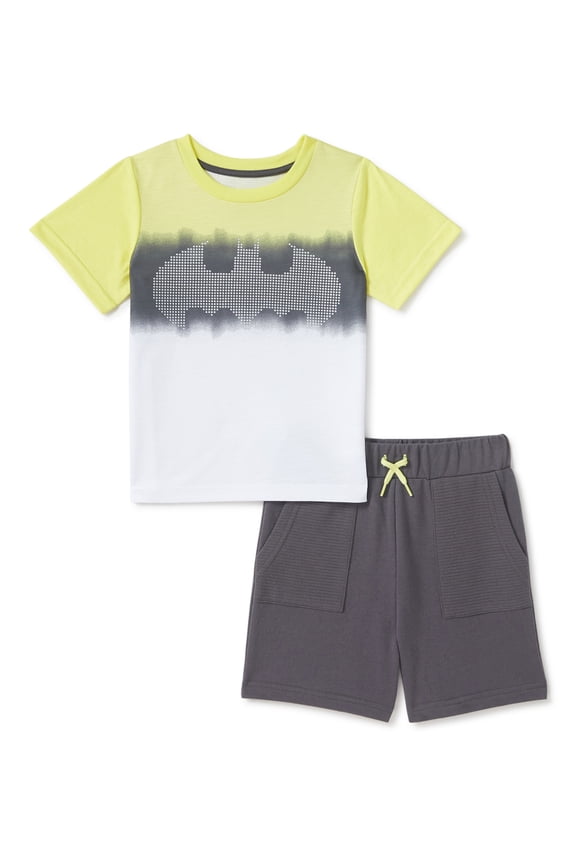 Baby and Toddler Boy T-Shirt and Shorts Outfit Set, 2-Piece, Sizes 12M-5T