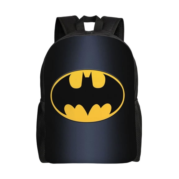 Batman Backpack Aesthetic Large Capacity Laptop Bookbag College Travel Hiking School Daypack Rucksack