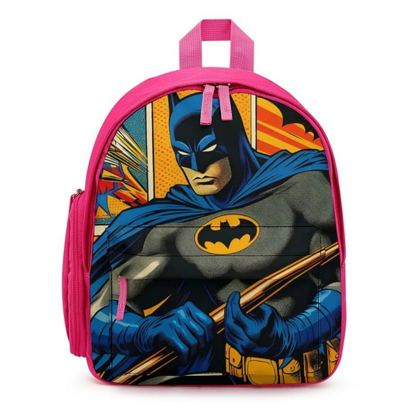 Batman Backpack, Casual Bookbag, Lightweight Durable Daypack, 12.6x9.4x5.9 Inch