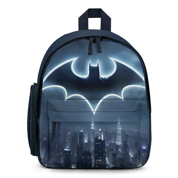 Batman Backpack, Casual Bookbag, Lightweight Durable Daypack, 12.6x9.4x5.9 Inch