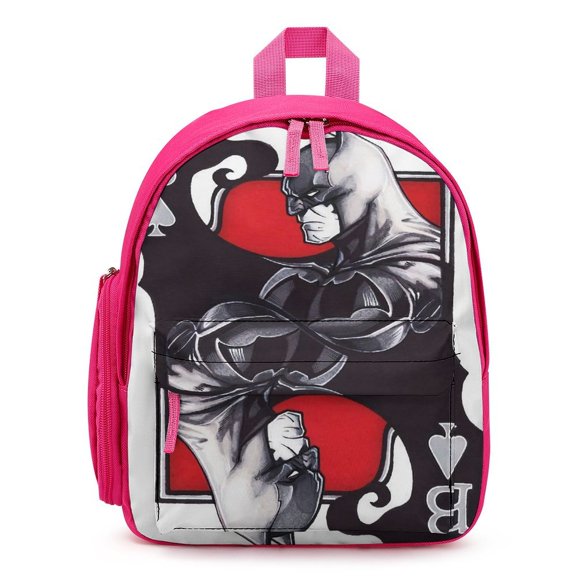 Batman Backpack Cute Lightweight Small Laptop Bag Daypack Durable Bookbag for School Travel Hiking Gifts