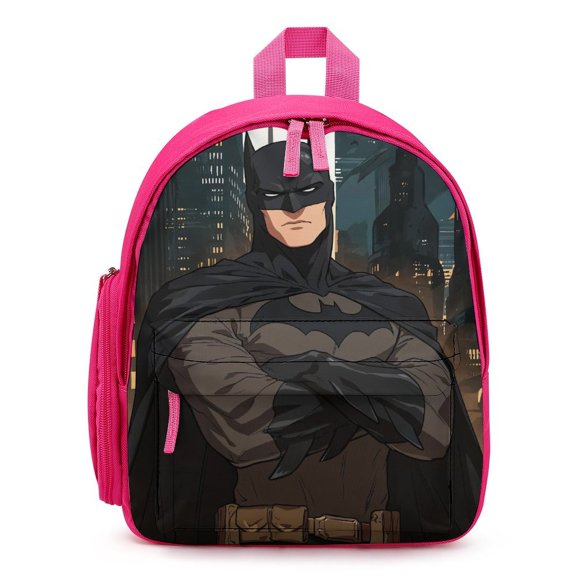 Batman Backpack Cute Lightweight Small Laptop Bag Daypack Durable Bookbag for School Travel Hiking Gifts