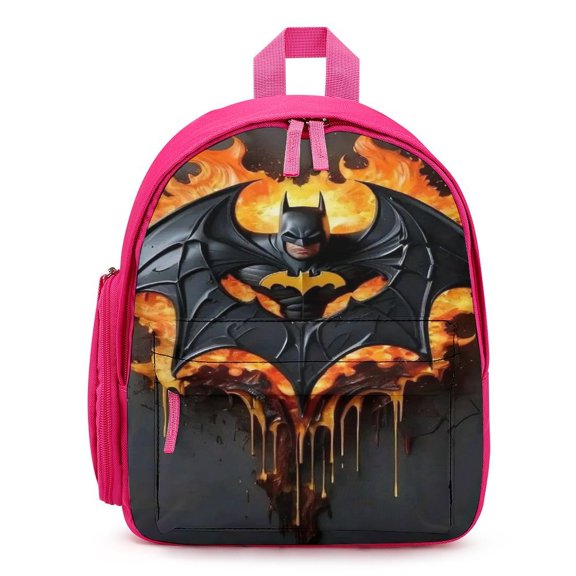 Batman Backpack Cute Lightweight Small Laptop Bag Daypack Durable Bookbag for School Travel Hiking Gifts