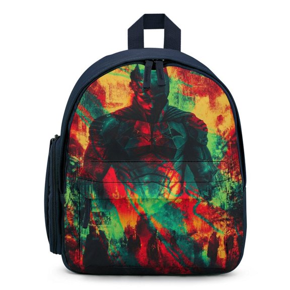 Batman Backpack Cute Lightweight Small Laptop Bag Daypack Durable Bookbag for School Travel Hiking Gifts