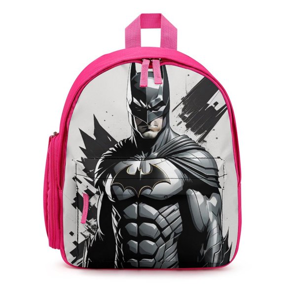 Batman Backpack Cute Lightweight Small Laptop Bag Daypack Durable Bookbag for School Travel Hiking Gifts