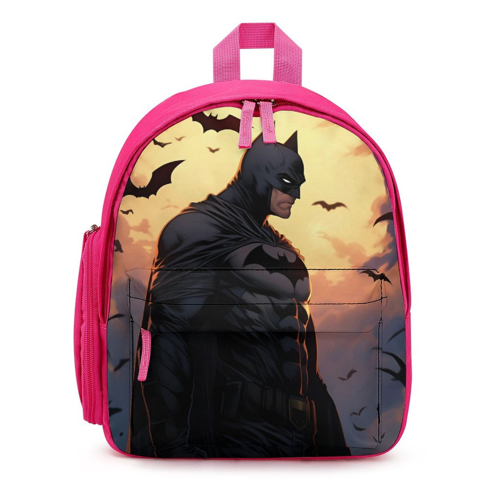 Batman Backpack Cute Lightweight Small Laptop Bag Daypack Durable