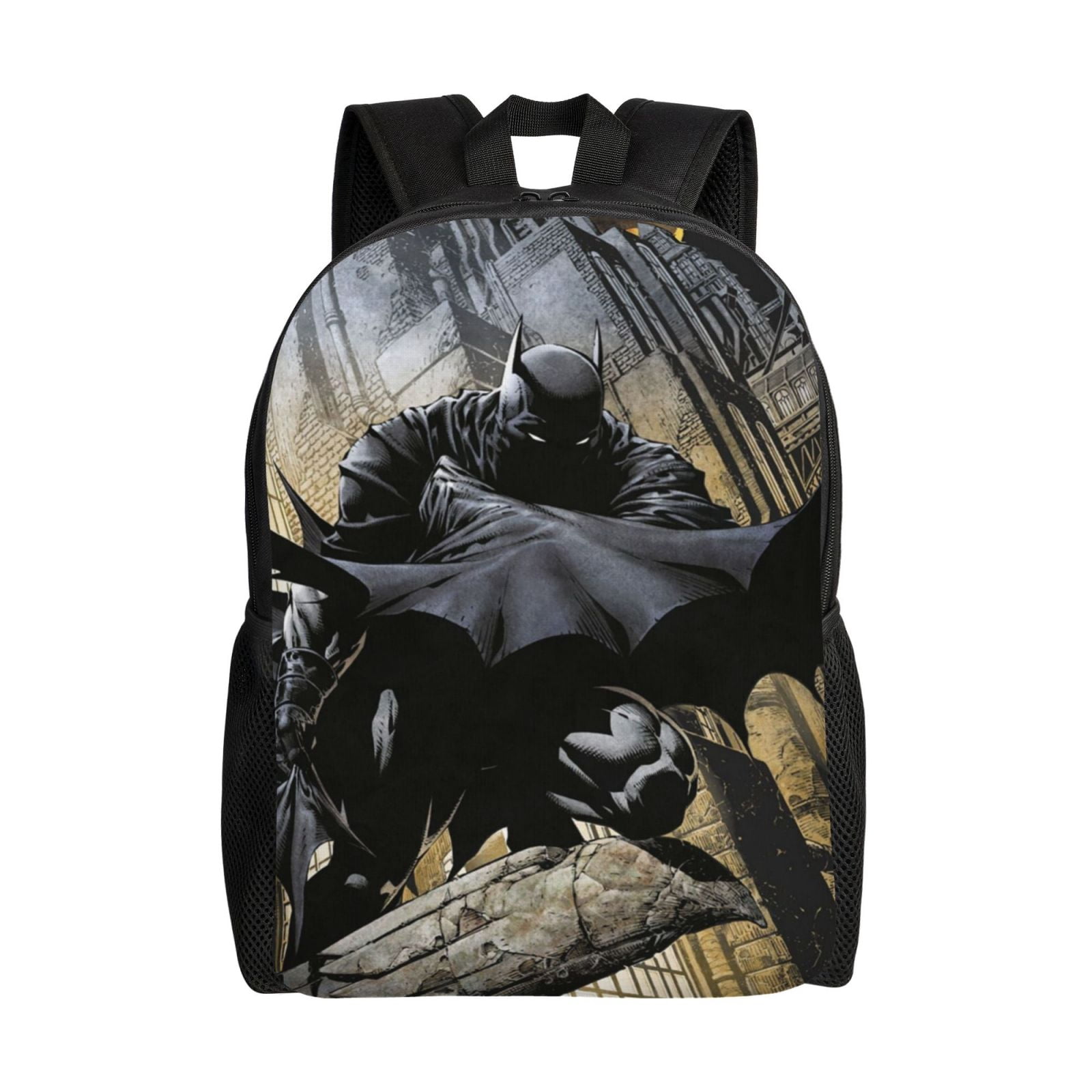 Batman Backpacks Bookbag Casual Daypack Backpacks For Travel Camping ...