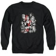 thumbnail image 1 of Batman - Bad Gals Bw - Crewneck Sweatshirt - Large, 1 of 2