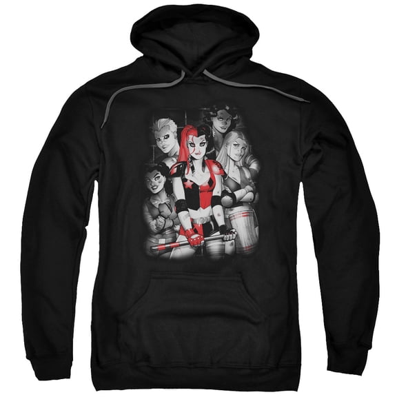 Batman - Bad Gals Bw - Pull-Over Hoodie - XXX-Large