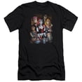 thumbnail image 1 of Batman Bad Girls S/S Adult 30/1 T-Shirt Black, 1 of 1