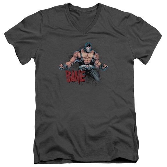 Batman - Bane Flex - Slim Fit V Neck Shirt - Large