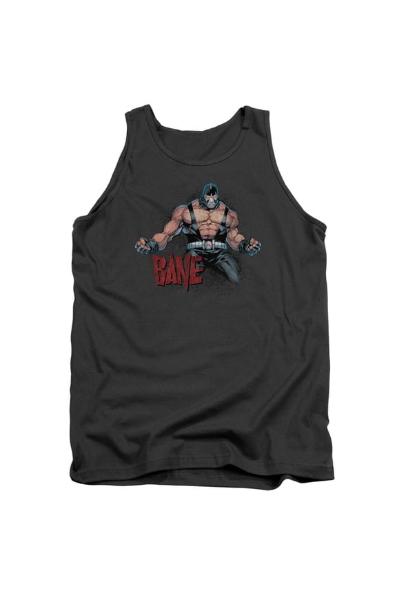 Batman Bane Flex Adult Tank Top Charcoal