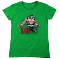 thumbnail image 1 of Batman Bane Flex Women's T Shirt, Kelly Green, Small, 1 of 6