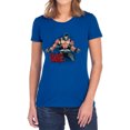 thumbnail image 1 of Batman Bane Flex Women's T Shirt, Royal, Large, 1 of 6