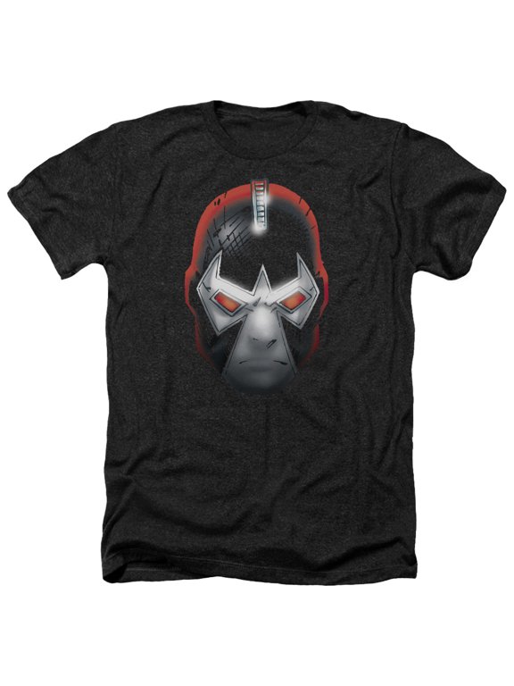Batman - Bane Head - Heather Short Sleeve Shirt - Medium