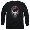 thumbnail image 1 of Batman-Bane Head - Long Sleeve Adult 18-1 Tee - Black- Large, 1 of 1
