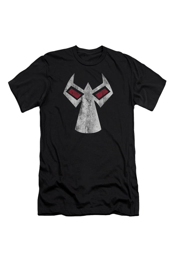 Batman Men's Bane Mask Slim Fit T-shirt Small Black