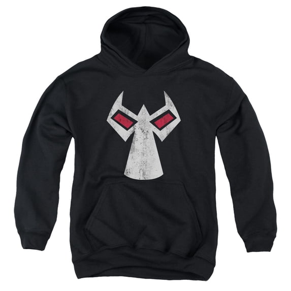 Batman - Bane Mask - Youth Hooded Sweatshirt - Large
